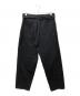 COMOLI (コモリ) ベルテッドパンツ ブラック サイズ:SIZE 1：30000円