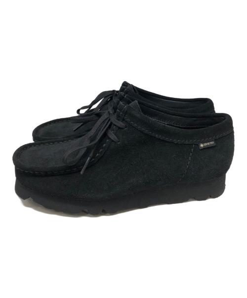 CLARKS（クラークス）CLARKS (クラークス) Wallabee GTX ブラック サイズ:25cmの古着・服飾アイテム