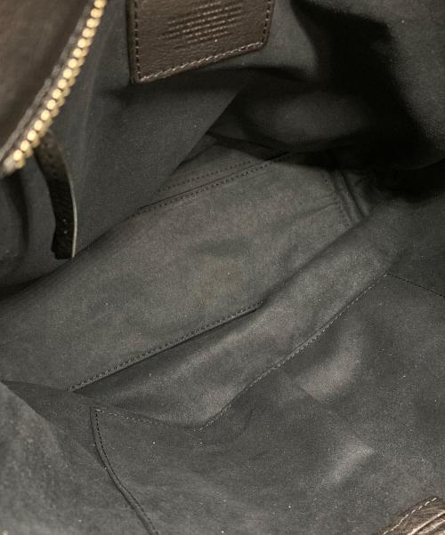 SLOW（スロウ）SLOW (スロウ) Fino レザーショルダーバッグ ブラックの古着・服飾アイテム