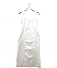 anuke（アンヌーク）の古着「Patchwork Lace Onepiece」｜ホワイト