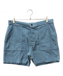 BIRDWELL（バードウェル）の古着「CORDUROY SHORTS」｜ブルー