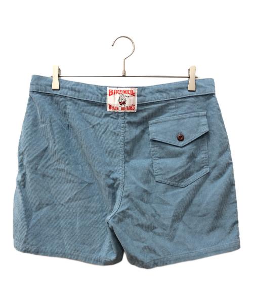 BIRDWELL（バードウェル）BIRDWELL (バードウェル) CORDUROY SHORTS ブルー サイズ:SIZE 33の古着・服飾アイテム
