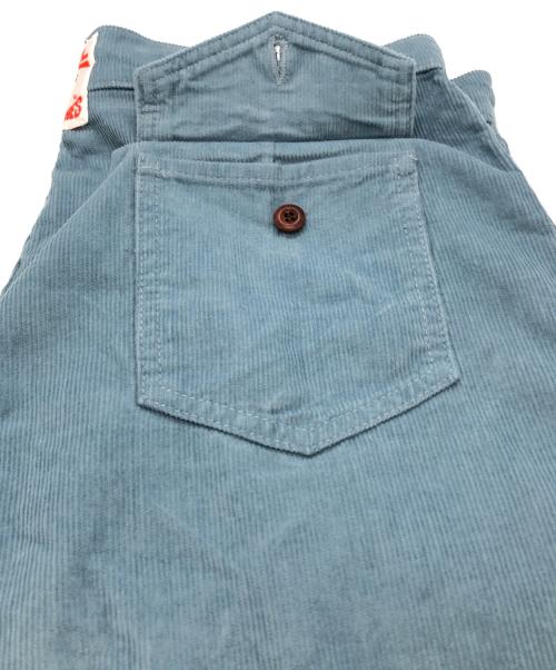 BIRDWELL（バードウェル）BIRDWELL (バードウェル) CORDUROY SHORTS ブルー サイズ:SIZE 33の古着・服飾アイテム