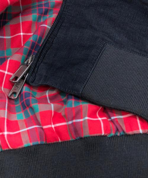BARACUTA（バラクータ）BARACUTA (バラクータ) G9コーデュロイハリントンジャケット ブラック サイズ:SIZE 42の古着・服飾アイテム