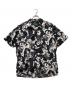 GITMAN BROS（ギットマンブラザーズ）の古着「Hollywood Stars Print Camp Shirt」｜ホワイト×ブラック