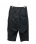COMME des GARCONS HOMME (コムデギャルソン オム) コットン2タックワイドパンツ ブラック サイズ:SIZE M：13000円