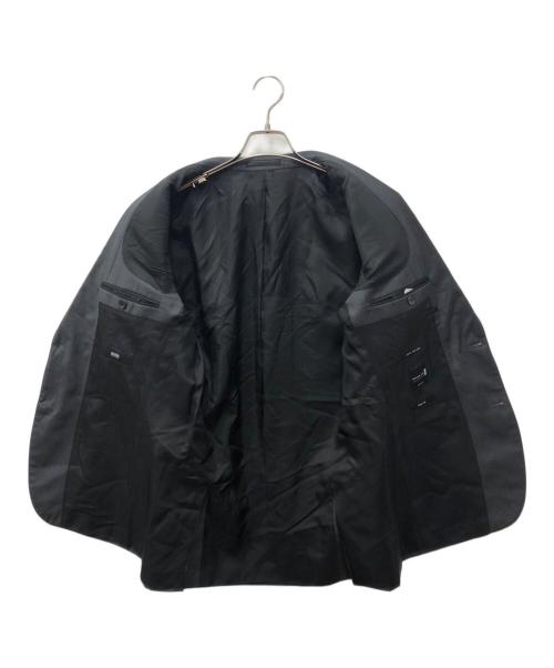 BOSS HUGO BOSS（ボス ヒューゴボス）BOSS HUGO BOSS (ボス ヒューゴボス) ヴァージンウールジャケット グレー サイズ:48の古着・服飾アイテム