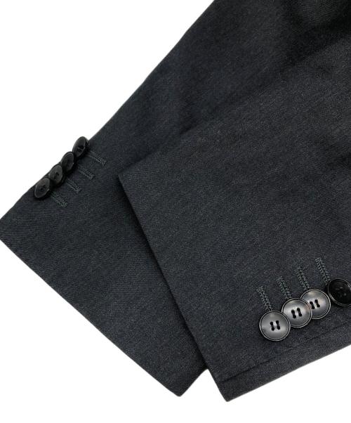 BOSS HUGO BOSS（ボス ヒューゴボス）BOSS HUGO BOSS (ボス ヒューゴボス) ヴァージンウールジャケット グレー サイズ:48の古着・服飾アイテム