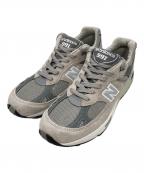 NEW BALANCEニューバランス）の古着「991 ローカットスニーカー」｜グレー