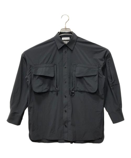 nagonstans（ナゴンスタンス）nagonstans (ナゴンスタンス) PHENIX (フェニックス) Hiker シャツ グレー サイズ:SIZE 1の古着・服飾アイテム