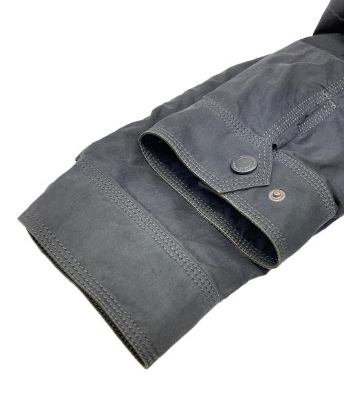 BURBERRY LONDON（バーバリーロンドン）BURBERRY LONDON (バーバリーロンドン) ダウンライナー付ミリタリージャケット グレー サイズ:SIZE Lの古着・服飾アイテム