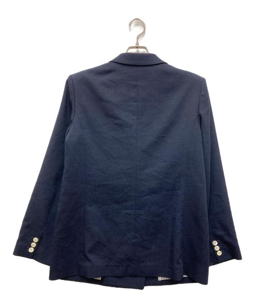 ANAYI（アナイ）ANAYI (アナイ) オックスストレッチダブルジャケットセットアップ ネイビー サイズ:40の古着・服飾アイテム