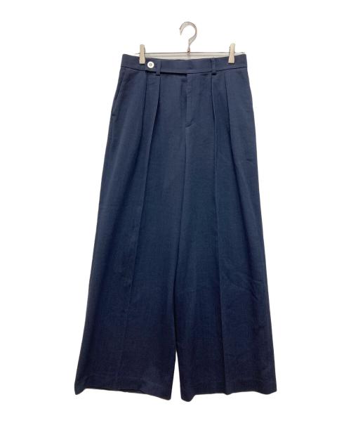 ANAYI（アナイ）ANAYI (アナイ) オックスストレッチダブルジャケットセットアップ ネイビー サイズ:40の古着・服飾アイテム