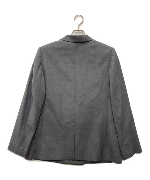 theory luxe（セオリーリュクス）theory luxe (セオリーリュクス) SUAVE SAXONY HANSEN ダブルブレストセットアップ グレー サイズ:42の古着・服飾アイテム