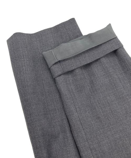 theory luxe（セオリーリュクス）theory luxe (セオリーリュクス) SUAVE SAXONY HANSEN ダブルブレストセットアップ グレー サイズ:42の古着・服飾アイテム