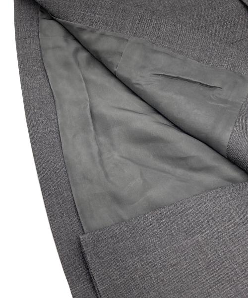 theory luxe（セオリーリュクス）theory luxe (セオリーリュクス) SUAVE SAXONY HANSEN ダブルブレストセットアップ グレー サイズ:42の古着・服飾アイテム
