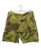 SUPREMEシュプリーム）の古着「Overdyed Camo Cargo Short」｜グリーン
