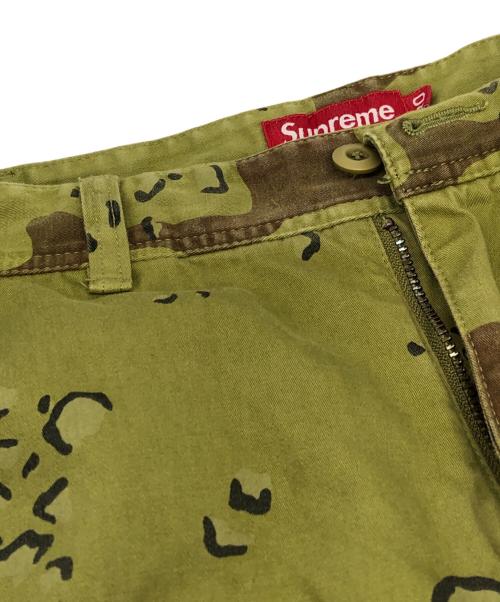 SUPREME（シュプリーム）SUPREME (シュプリーム) Overdyed Camo Cargo Short グリーン サイズ:SIZE 30の古着・服飾アイテム