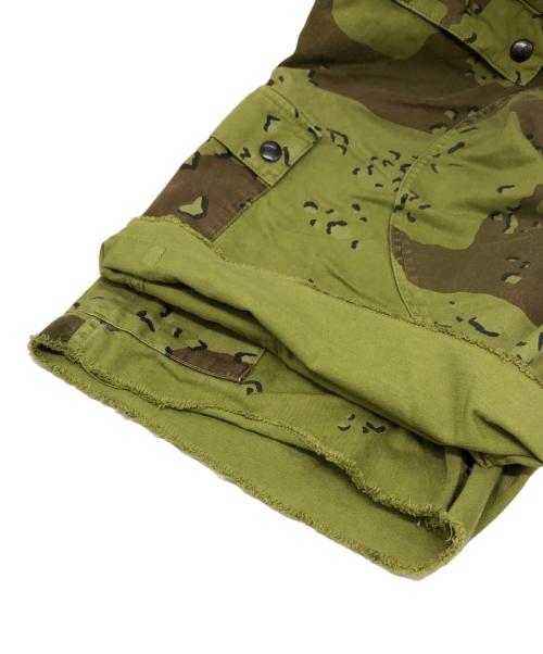 SUPREME（シュプリーム）SUPREME (シュプリーム) Overdyed Camo Cargo Short グリーン サイズ:SIZE 30の古着・服飾アイテム