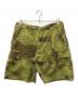SUPREME（シュプリーム）の古着「Overdyed Camo Cargo Short」｜グリーン