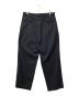 WHITE MOUNTAINEERING (ホワイトマウンテ二アニング) SOLOTEX 2 TUCK WIDE PANTS ネイビー サイズ:4：15000円