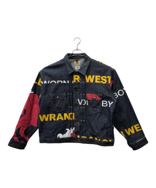 Wrangler（ラングラー）Wrangler (ラングラー) 75th Special DENIM BANNER JACKET ブルー サイズ:XLの古着・服飾アイテム