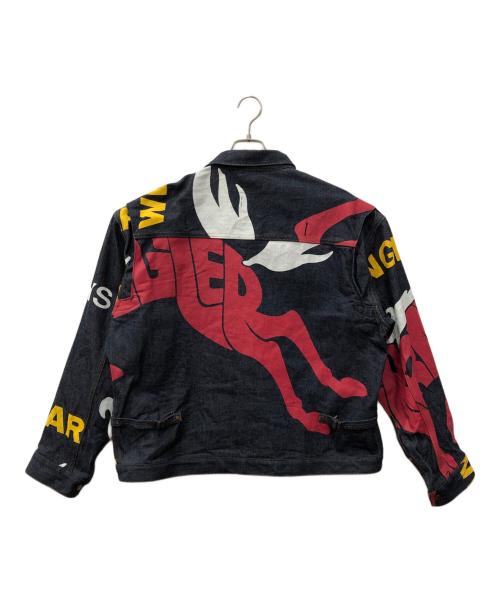 Wrangler（ラングラー）Wrangler (ラングラー) 75th Special DENIM BANNER JACKET ブルー サイズ:XLの古着・服飾アイテム