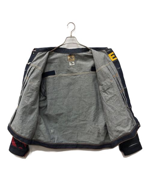 Wrangler（ラングラー）Wrangler (ラングラー) 75th Special DENIM BANNER JACKET ブルー サイズ:XLの古着・服飾アイテム