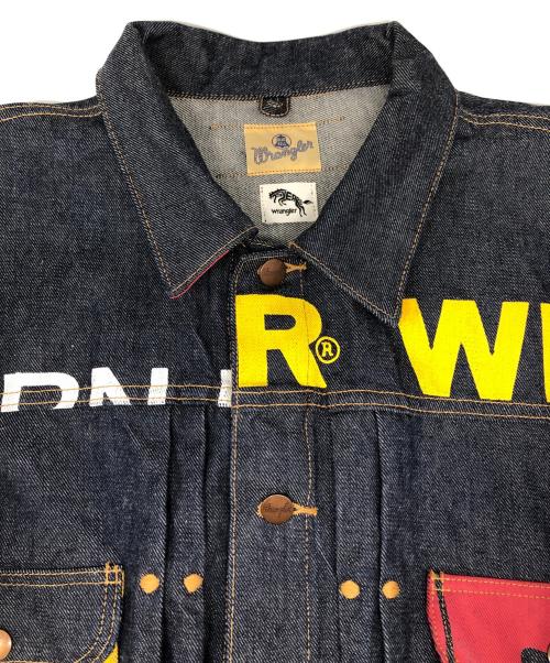 Wrangler（ラングラー）Wrangler (ラングラー) 75th Special DENIM BANNER JACKET ブルー サイズ:XLの古着・服飾アイテム