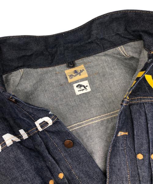 Wrangler（ラングラー）Wrangler (ラングラー) 75th Special DENIM BANNER JACKET ブルー サイズ:XLの古着・服飾アイテム