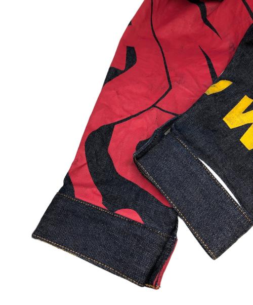 Wrangler（ラングラー）Wrangler (ラングラー) 75th Special DENIM BANNER JACKET ブルー サイズ:XLの古着・服飾アイテム