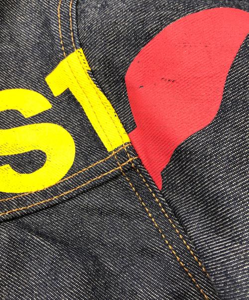 Wrangler（ラングラー）Wrangler (ラングラー) 75th Special DENIM BANNER JACKET ブルー サイズ:XLの古着・服飾アイテム