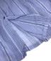中古・古着 me ISSEY MIYAKE (ミーイッセイ ミヤケ) SHIRT STRIPE CAULIFLOWER ブルー サイズ:FREE：20000円