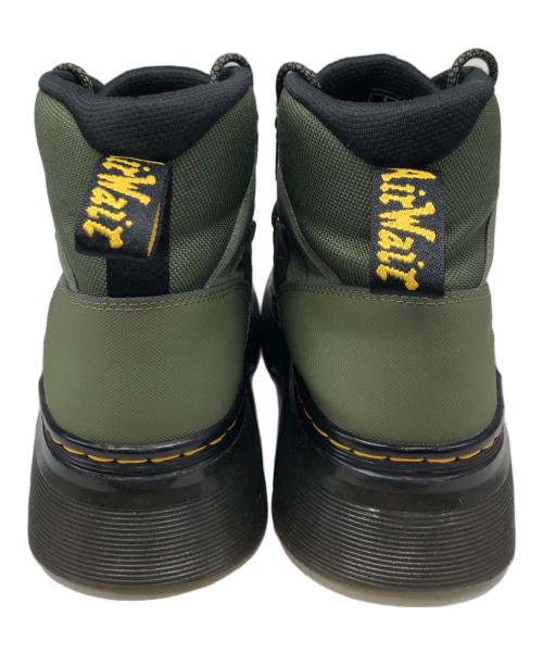 Dr.Martens（ドクターマーチン）Dr.Martens (ドクターマーチン) BOURY LEATHER CASUAL BOOTS グリーン サイズ:UK8の古着・服飾アイテム
