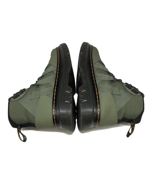 Dr.Martens（ドクターマーチン）Dr.Martens (ドクターマーチン) BOURY LEATHER CASUAL BOOTS グリーン サイズ:UK8の古着・服飾アイテム