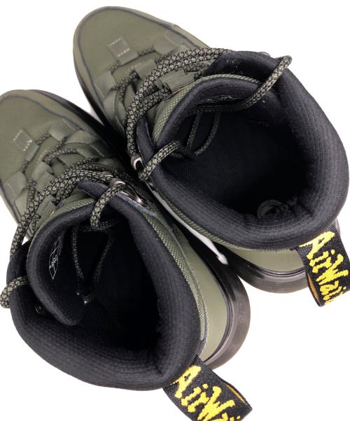 Dr.Martens（ドクターマーチン）Dr.Martens (ドクターマーチン) BOURY LEATHER CASUAL BOOTS グリーン サイズ:UK8の古着・服飾アイテム