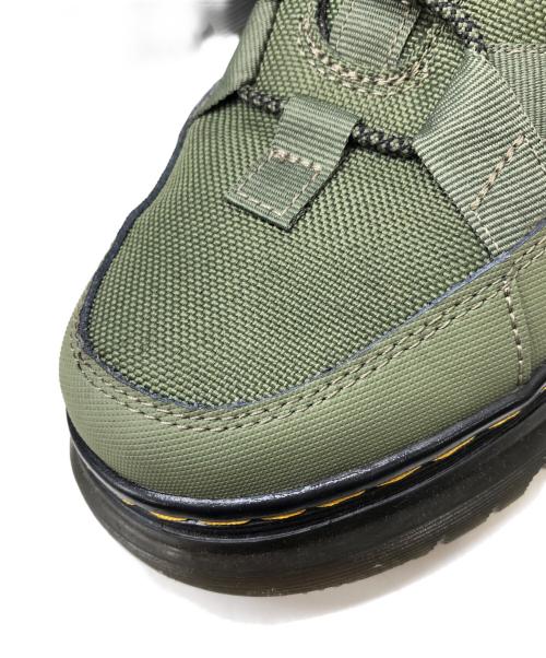 Dr.Martens（ドクターマーチン）Dr.Martens (ドクターマーチン) BOURY LEATHER CASUAL BOOTS グリーン サイズ:UK8の古着・服飾アイテム