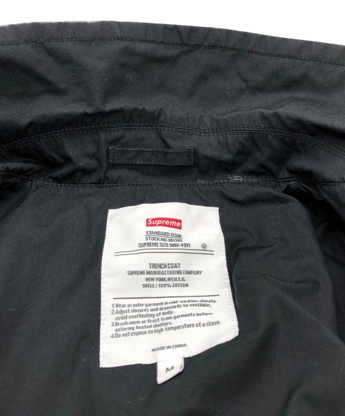 SUPREME（シュプリーム）SUPREME (シュプリーム) Black Death Trench Coat ブラック サイズ:SIZE Mの古着・服飾アイテム