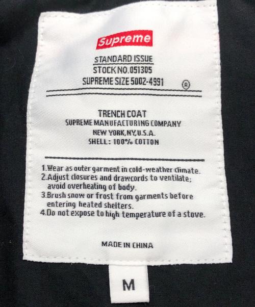 SUPREME（シュプリーム）SUPREME (シュプリーム) Black Death Trench Coat ブラック サイズ:SIZE Mの古着・服飾アイテム
