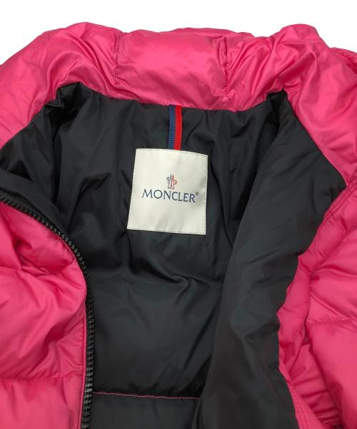 MONCLER（モンクレール）MONCLER (モンクレール) CHEVRIL ダウンジャケット ピンク サイズ:8の古着・服飾アイテム