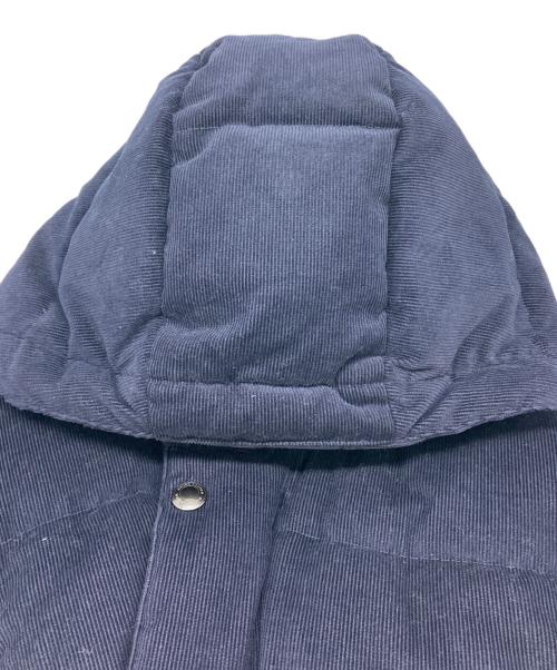 POLO RALPH LAUREN（ポロ・ラルフローレン）POLO RALPH LAUREN (ポロ・ラルフローレン) ブラックウォッチライナーコーデュロイダウンジャケット ネイビー サイズ:SIZE Ⅼの古着・服飾アイテム