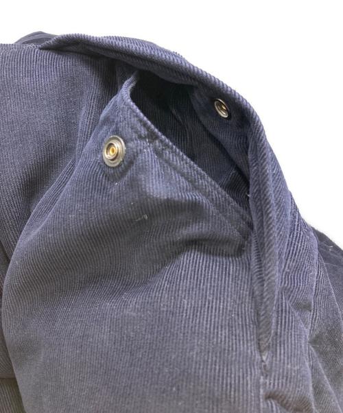 POLO RALPH LAUREN（ポロ・ラルフローレン）POLO RALPH LAUREN (ポロ・ラルフローレン) ブラックウォッチライナーコーデュロイダウンジャケット ネイビー サイズ:SIZE Ⅼの古着・服飾アイテム