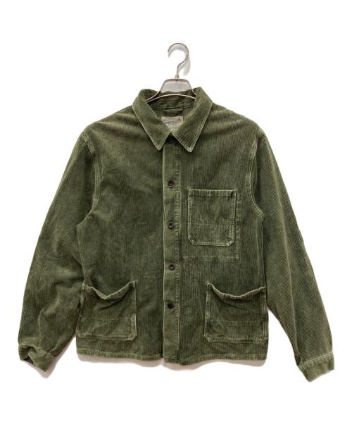 POLO RALPH LAUREN（ポロ・ラルフローレン）POLO RALPH LAUREN (ポロ・ラルフローレン) コーデュロイカバーオール グリーン サイズ:Mの古着・服飾アイテム