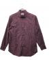 ETRO（エトロ）の古着「ペイズリージャガードシャツ」｜ボルドー