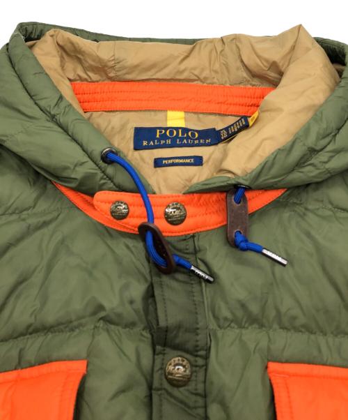 POLO RALPH LAUREN（ポロ・ラルフローレン）POLO RALPH LAUREN (ポロ・ラルフローレン) the colden water repellent jacket グリーン サイズ:SIZE XLの古着・服飾アイテム