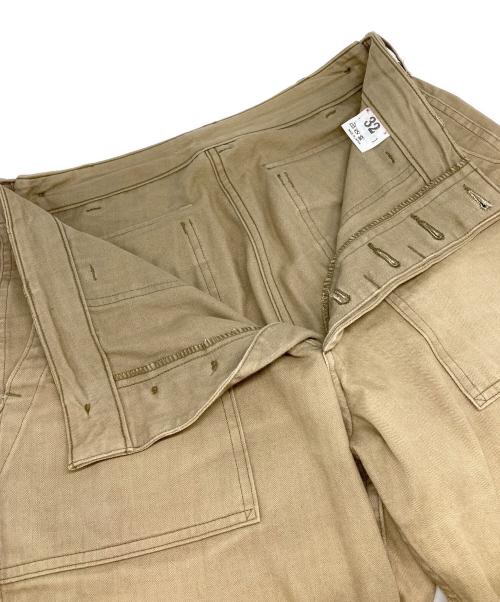WAREHOUSE（ウエアハウス）WAREHOUSE (ウエアハウス) ヘリンボーンベイカーパンツ ベージュ サイズ:32の古着・服飾アイテム
