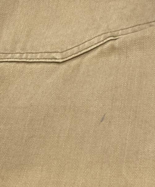 WAREHOUSE（ウエアハウス）WAREHOUSE (ウエアハウス) ヘリンボーンベイカーパンツ ベージュ サイズ:32の古着・服飾アイテム