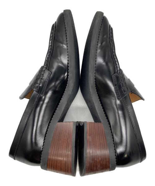 TOD'S（トッズ）TOD'S (トッズ) チャンキーヒール スクエアトゥローファー ブラック サイズ:37の古着・服飾アイテム