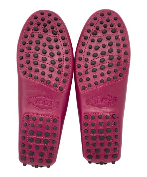 TOD'S（トッズ）TOD'S (トッズ) ダブルT ドライビングシューズ パープル サイズ:37の古着・服飾アイテム