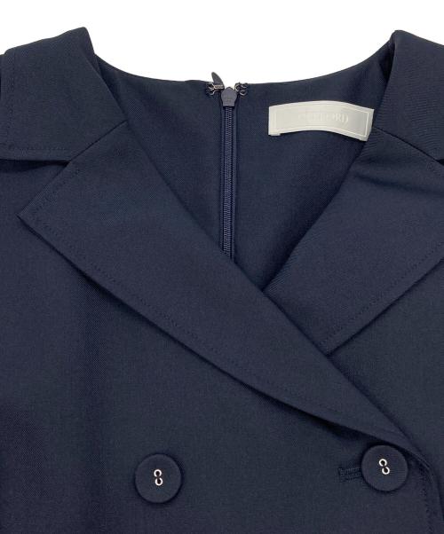 CELFORD（セルフォード）CELFORD (セルフォード) トレンチデザインワンピース ネイビー サイズ:38の古着・服飾アイテム
